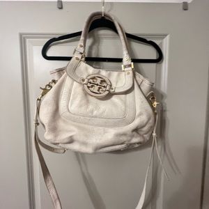 White Amanda hobo Tory Burch bag